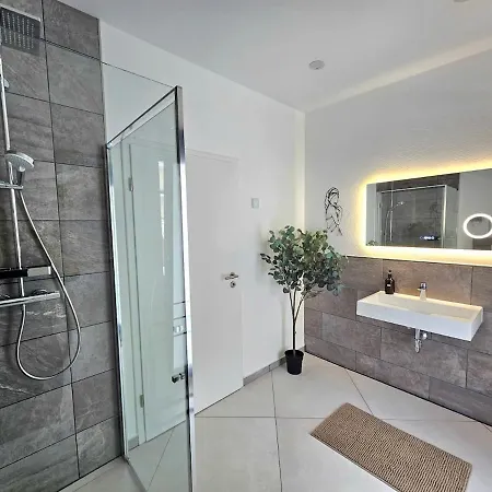 Apartmán Exklusives Penthouse Mit Sonnenterrasse Biedenkopf