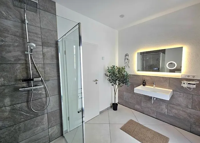 Apartmán Exklusives Penthouse Mit Sonnenterrasse Biedenkopf